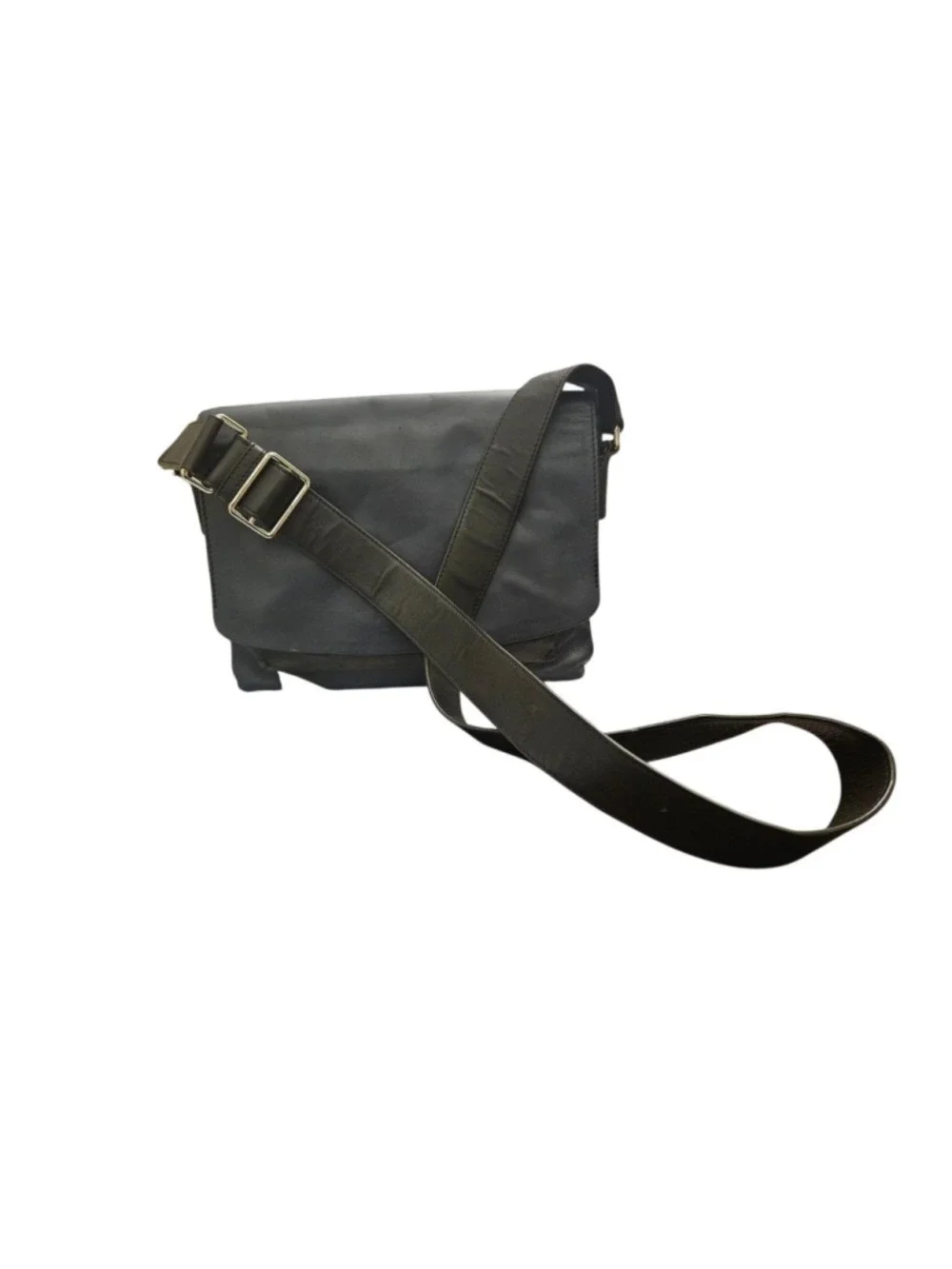 Banana Republic Navy Leather Crossbody Bag One Size